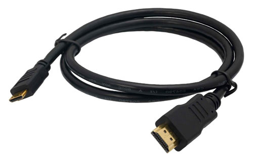 Pri povezivanju digitalnog televizijskog prijamnika na monitor putem   HDMI kabel   - HDMI nije imao nikakvih problema, ali i kada je koristio jeftini kineski kabel, zvuk na ugrađenim zvučnicima nije se održao