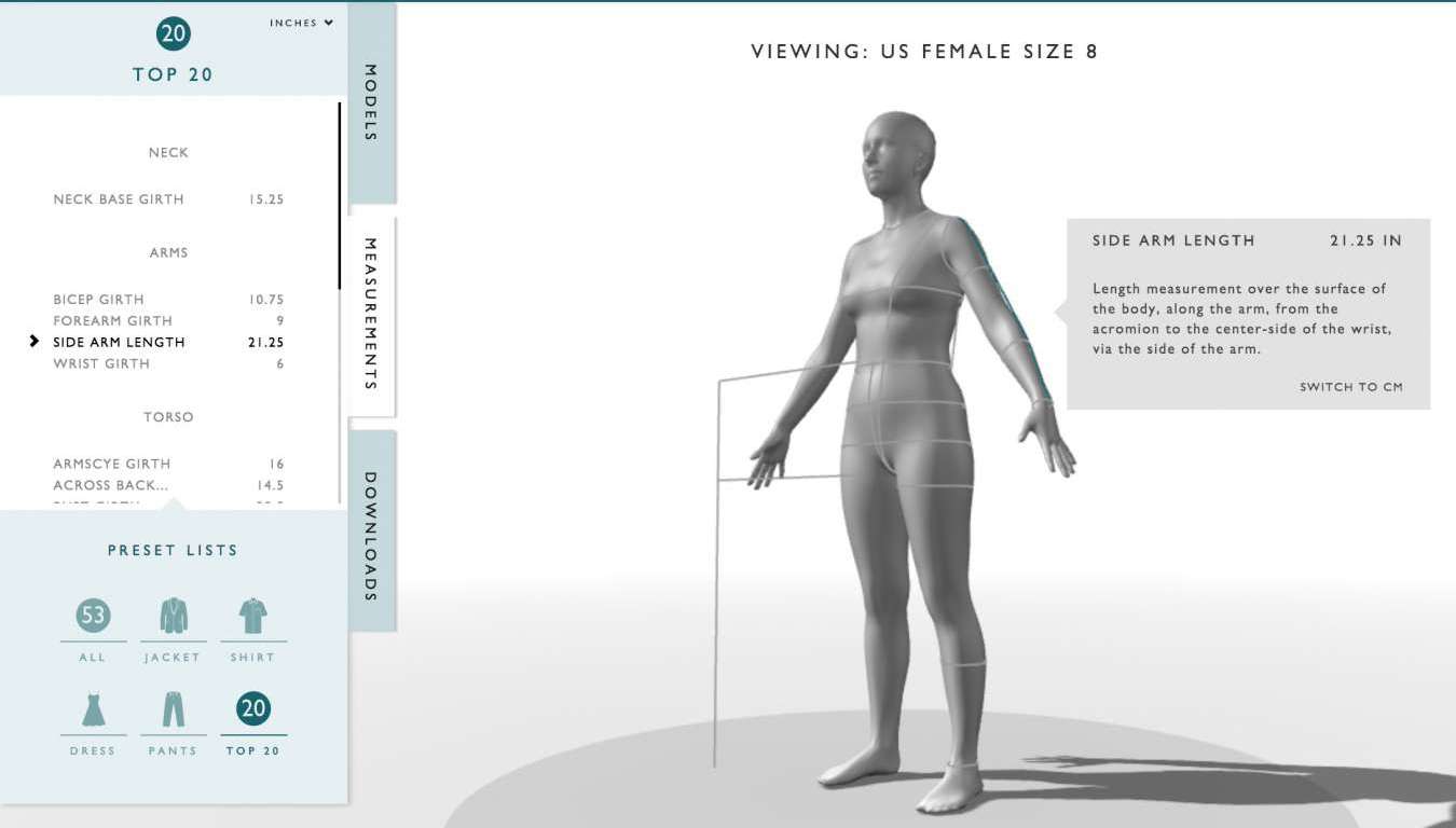 як повідомляє   RetailDetail   , Моделі, розроблені Body Labs, можуть використовуватися в комп'ютерних іграх, а також при створенні віртуальних примірочних