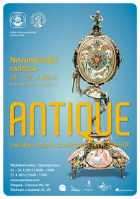 Виставка-продаж Antique, яка не має серед ярмарків в області прикладного мистецтва в Чехії аналога, проводиться в стoлічной Новоміський ратуші двічі на рік