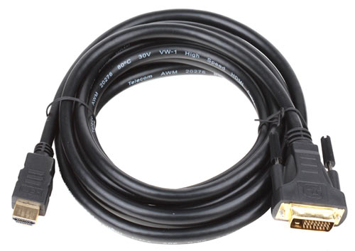 Щоб під'єднати монітор до цифрової ТВ приставці потрібно купити кабель - перехідник з HDMI на DVI-D