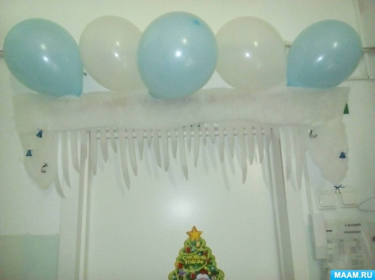 Новорічне оформлення «Крижана хатинка»   Новий рік - дивовижний чарівне свято