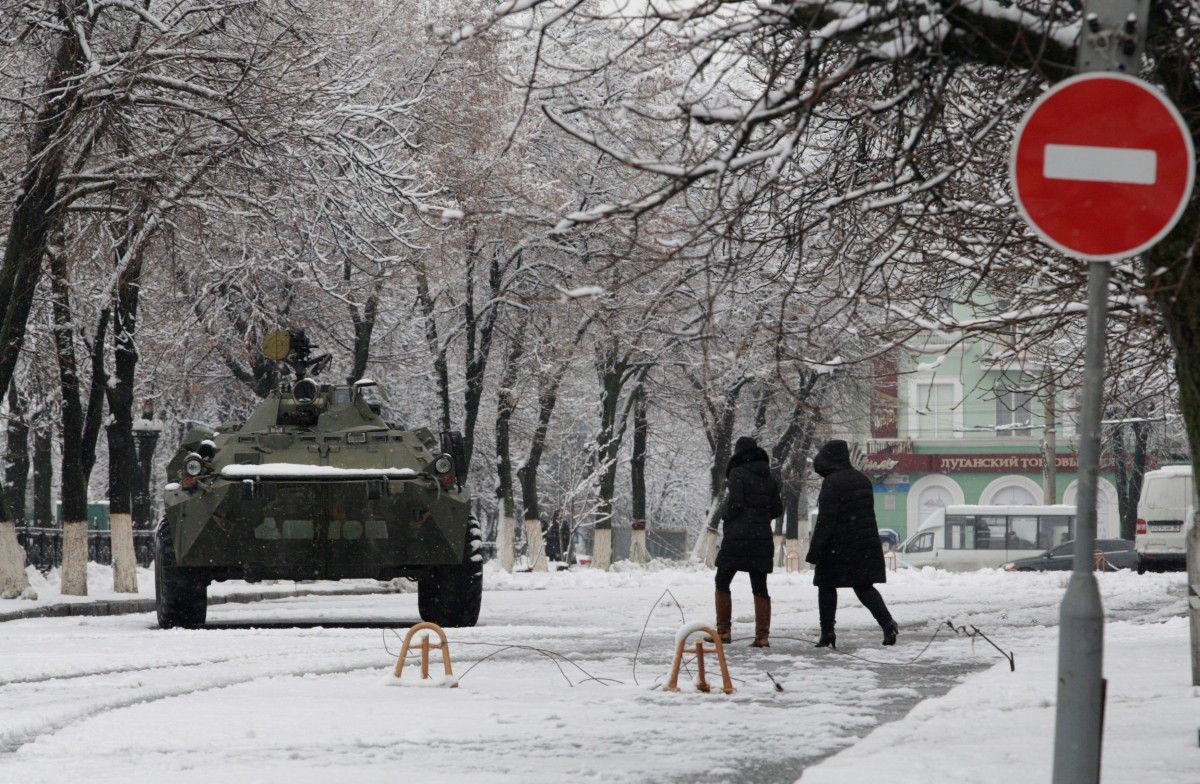 Спеціальна моніторингова місія ОБСЄ виявила на тимчасово окупованій території Луганської області за межами виділених місць зберігання озброєння 40 танків та інше озброєння