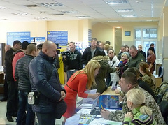 У середу, 2 грудня, в Одеському міському центрі зайнятості відбувся ярмарок вакансій, присвячена Всеукраїнської декаді зайнятості для учасників антитерористичної операції та осіб з інвалідністю