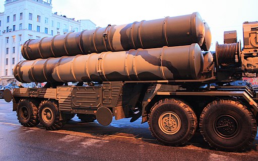 пускові   установки   зенітних ракет ЗРК С-400 Тріумф (SA-21):