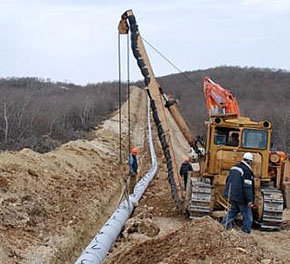 7 квітня була продовжена інспекційна поїздка заступника начальника Департаменту інвестицій та будівництва ВАТ «Газпром» В'ячеслава Соркіна по трасі будівництва газопроводу «Дзуарікау-Цхінвалі»