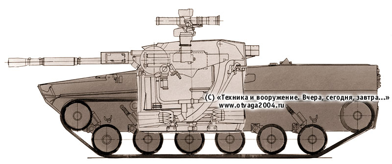 Дослідно-конструкторські роботи за відкоригованого ТТЗ велися під шифром «Байка-2»