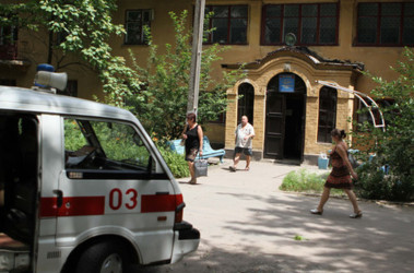 21 червня 2010, 17:55 Переглядів:   Лікарі кардіологічного відділення донецької лікарні №20 (розташована на Київському проспекті
